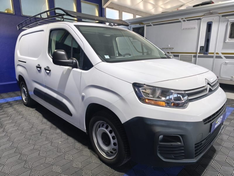CITROEN BERLINGO XL 1.6 BLUEHDI 100 Cv TVA RECUPERABLE - GALERIE - ATTELAGE - CLIMATISATION - REGULATEUR DE VITESSE  2018