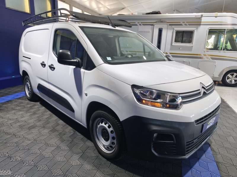 CITROEN BERLINGO XL 1.6 BLUEHDI 100 Cv TVA RECUPERABLE - GALERIE - ATTELAGE - CLIMATISATION - REGULATEUR DE VITESSE  2018