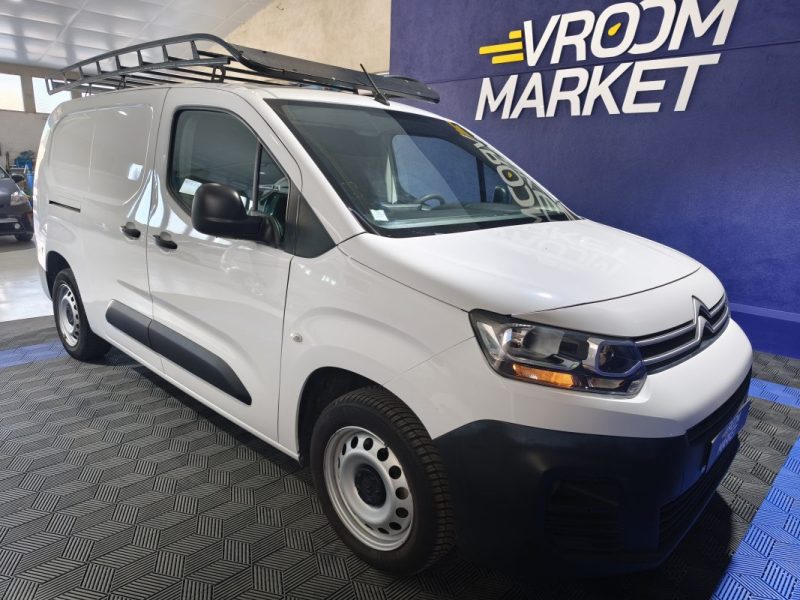 CITROEN BERLINGO XL 1.6 BLUEHDI 100 Cv TVA RECUPERABLE - GALERIE - ATTELAGE - CLIMATISATION - REGULATEUR DE VITESSE  2018