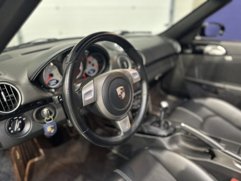 PORSCHE BOXSTER 3.4 S 295 CH BVM 6 PACK CHRONO - suivi D ENTRETIEN COMPLET