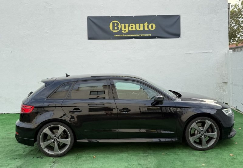 AUDI RS3 SPORTBACK 2.5 TFSI 400ch quattro S tronic 7/ DAZA / F1 / GARANTIE 6 MOIS