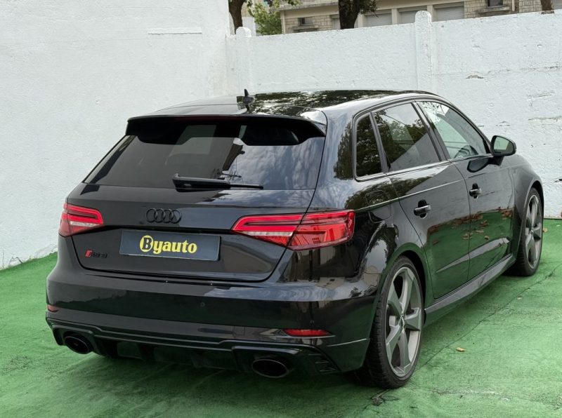 AUDI RS3 SPORTBACK 2.5 TFSI 400ch quattro S tronic 7/ DAZA / F1 / GARANTIE 6 MOIS