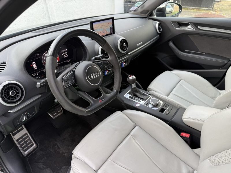 AUDI RS3 SPORTBACK 2.5 TFSI 400ch quattro S tronic 7/ DAZA / F1 / GARANTIE 6 MOIS