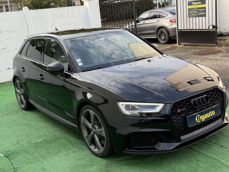 AUDI RS3 SPORTBACK 2.5 TFSI 400ch quattro S tronic 7/ DAZA / F1 / GARANTIE 6 MOIS