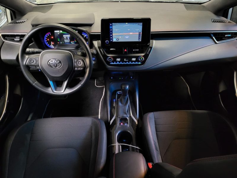 TOYOTA COROLLA TOURING SPORT 122h DESIGN MY22 CARPLAY / ANGLES MORTS / CAMERA / SIEGES CHAUFFANTS
