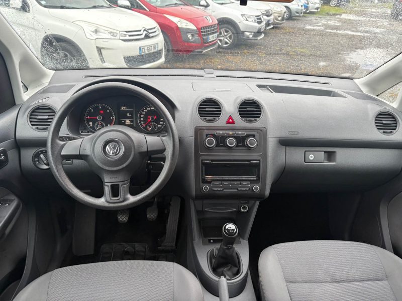 VOLKSWAGEN CADDY  1.6 TDI 102ch FAP Trendline TPMR.embrayage neuf TVA récupérable 15825HT
