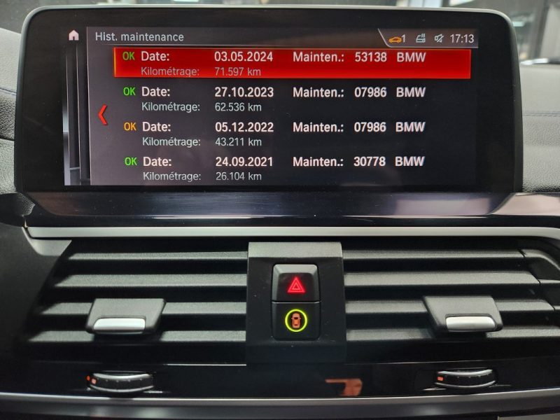 BMW X3 G01 3.0 M40IA 360*PANO*H/K*CAMERA*HUD*