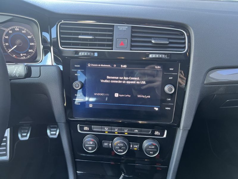 VOLKSWAGEN GOLF 1.5 TSI 130 IQ.DRIVE - ENTRETIEN VOLKWAGEN / APPLE CARPLAY - ANDROID AUTO