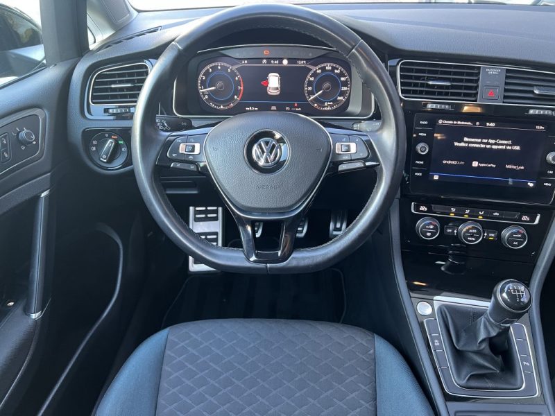VOLKSWAGEN GOLF 1.5 TSI 130 IQ.DRIVE - ENTRETIEN VOLKWAGEN / APPLE CARPLAY - ANDROID AUTO