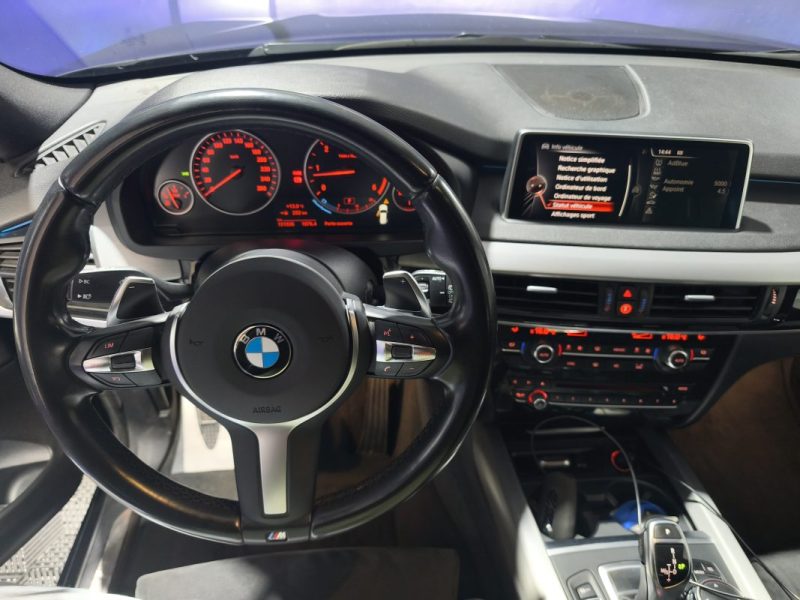 B.M.W. BMW X5 40D 3.0 313 Cv MSPORT - GPS - CUIR - RADAR DE RECUL - CAMERA DE RECUL - REGULATEUR DE VITESSE  2016