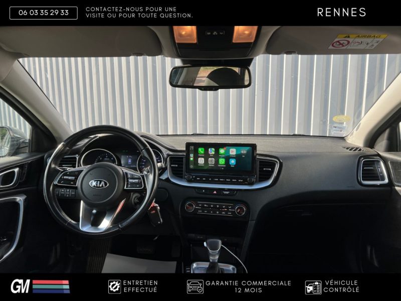 Kia Ceed 1.6 CRDI 136ch GT Line Premium DCT7 MY20 / Garantie 12 mois / BVA / AppleCarplay