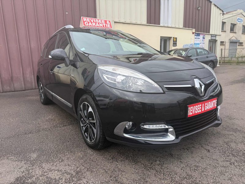 RENAULT GRAND SCÉNIC 3 PHASE 3 ENERGY BOSE 1.2 TCE 130CV CRIT'AIR 1 2015