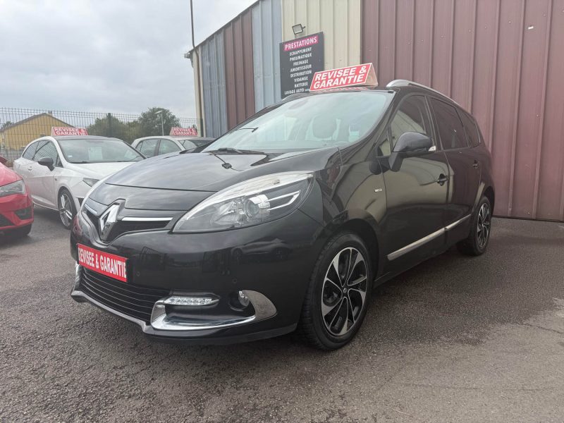 RENAULT GRAND SCÉNIC 3 PHASE 3 ENERGY BOSE 1.2 TCE 130CV CRIT'AIR 1 2015