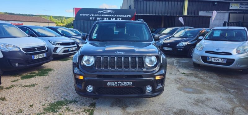 Jeep Renegade 1.3 TGDi Longitude 4x2- 150 cv – 62 000 km , 2019- Garantie 12Mois du 29/03/2019 
