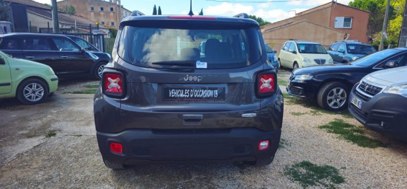 Jeep Renegade 1.3 TGDi Longitude 4x2- 150 cv – 62 000 km , 2019- Garantie 12Mois du 29/03/2019 