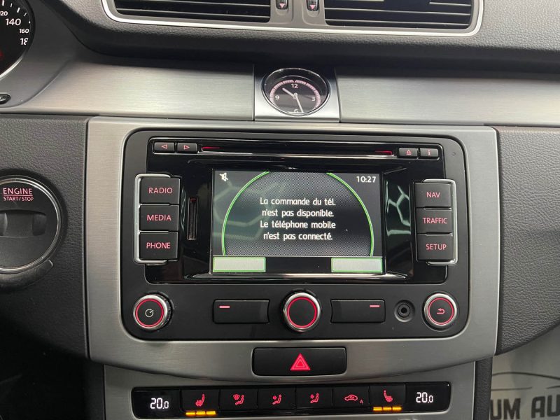 VOLKSWAGEN PASSAT CC GARANTIE 12 MOIS 2.0 TDI 140ch BLUEMOTION TECHNOLOGY CARAT EDITION FULL DSG6 