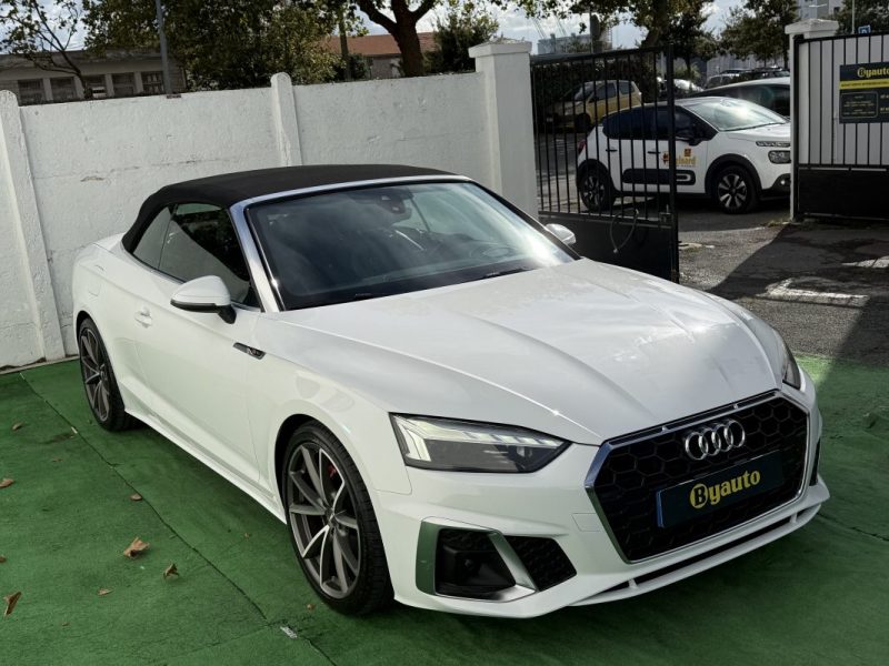 AUDI A5 CABRIOLET 40 TDI 204 CV PACK S-LINE / HUD / KEYLESS /CARPLAY / ATTELAGE