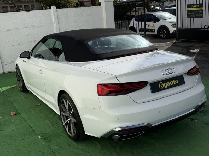 AUDI A5 CABRIOLET 40 TDI 204 CV PACK S-LINE / HUD / KEYLESS /CARPLAY / ATTELAGE