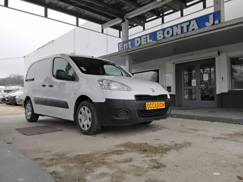PEUGEOT PARTNER 2013 TVA RECUPERABLE  90CV 5CV 3PLACES PORTE LATERALE
