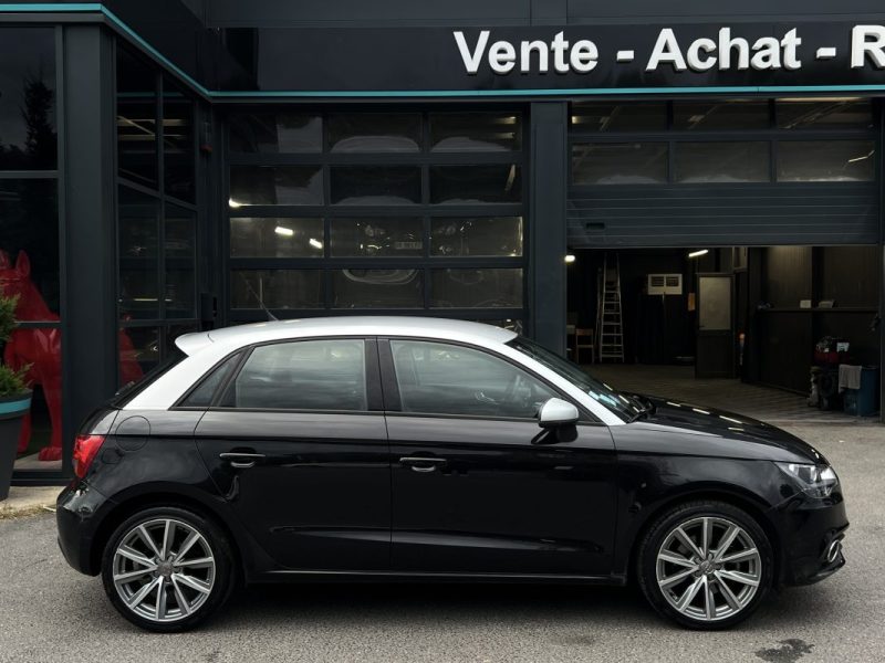 AUDI A1 SPORTBACK AMIBITION LUXE 1.4 TFSI 122 Cv BOITE AUTO CUIR 5 Pts CRIT AIR 1 - GARANTIE 1 AN