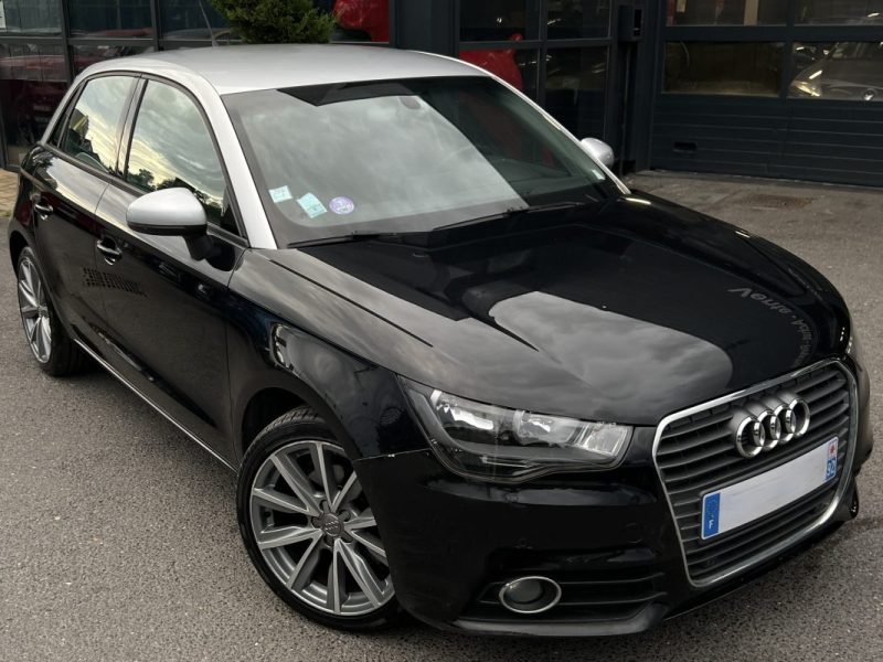 AUDI A1 SPORTBACK AMIBITION LUXE 1.4 TFSI 122 Cv BOITE AUTO CUIR 5 Pts CRIT AIR 1 - GARANTIE 1 AN