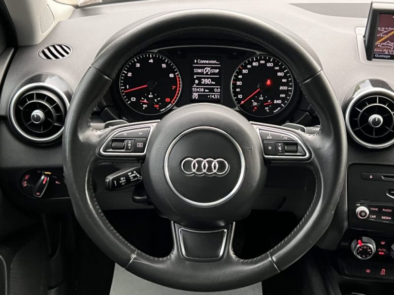 AUDI A1 SPORTBACK AMIBITION LUXE 1.4 TFSI 122 Cv BOITE AUTO CUIR 5 Pts CRIT AIR 1 - GARANTIE 1 AN