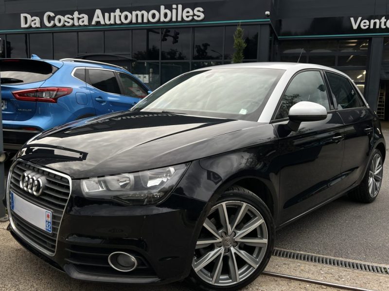 AUDI A1 SPORTBACK AMIBITION LUXE 1.4 TFSI 122 Cv BOITE AUTO CUIR 5 Pts CRIT AIR 1 - GARANTIE 1 AN
