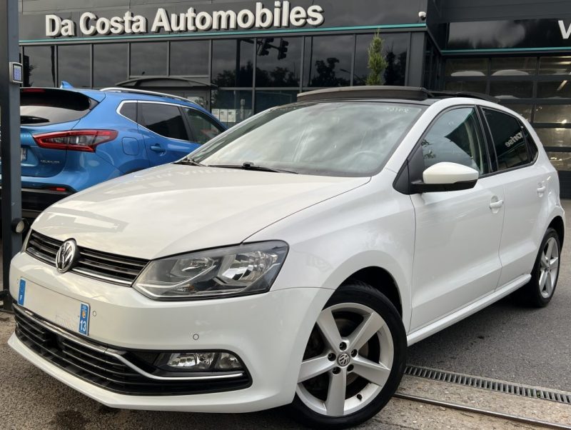 VOLKSWAGEN POLO 5 V PHASE 2 SPORTLINE 1.2 TSI 110 Cv 1ERE MAIN BOITE AUTO TOIT OUVRANT Garantie1an