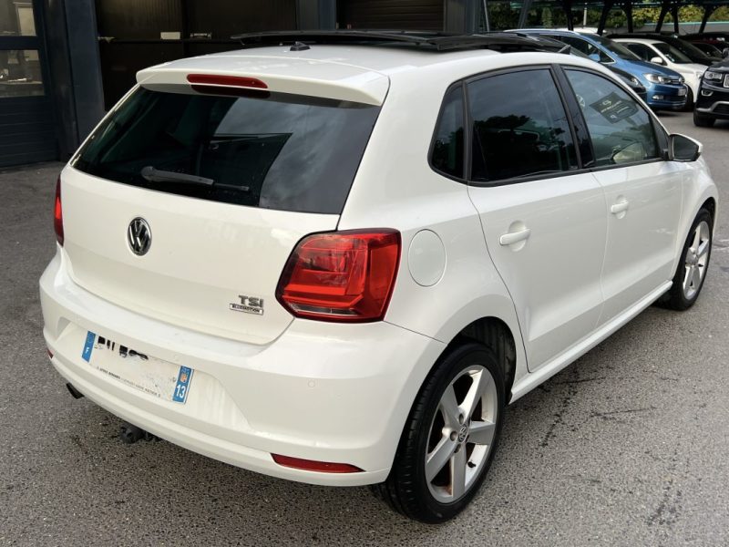 VOLKSWAGEN POLO 5 V PHASE 2 SPORTLINE 1.2 TSI 110 Cv 1ERE MAIN BOITE AUTO TOIT OUVRANT Garantie1an