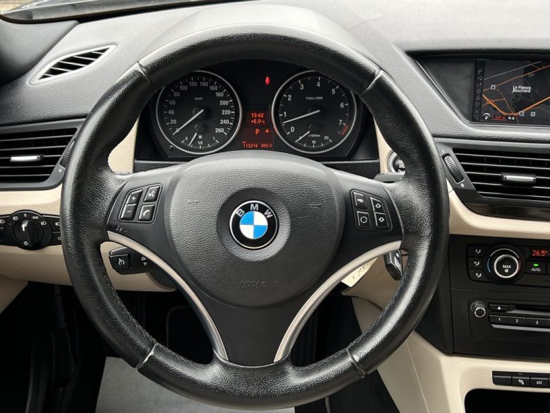 BMW X1 E84 XDRIVE 30i 3.0 6 CYLINDRES 258 Cv BOITE AUTO CUIR GPS CAMERA CRIT AIR 1 - GARANTIE 1 AN