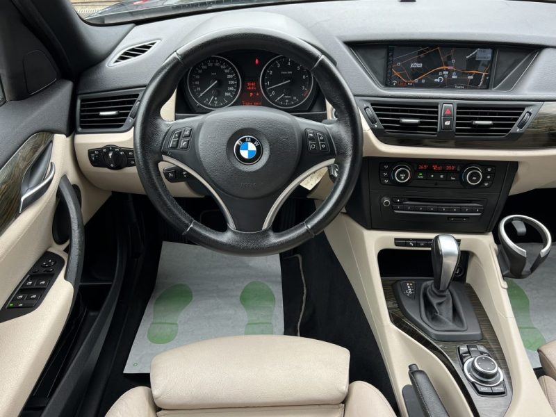 BMW X1 E84 XDRIVE 30i 3.0 6 CYLINDRES 258 Cv BOITE AUTO CUIR GPS CAMERA CRIT AIR 1 - GARANTIE 1 AN