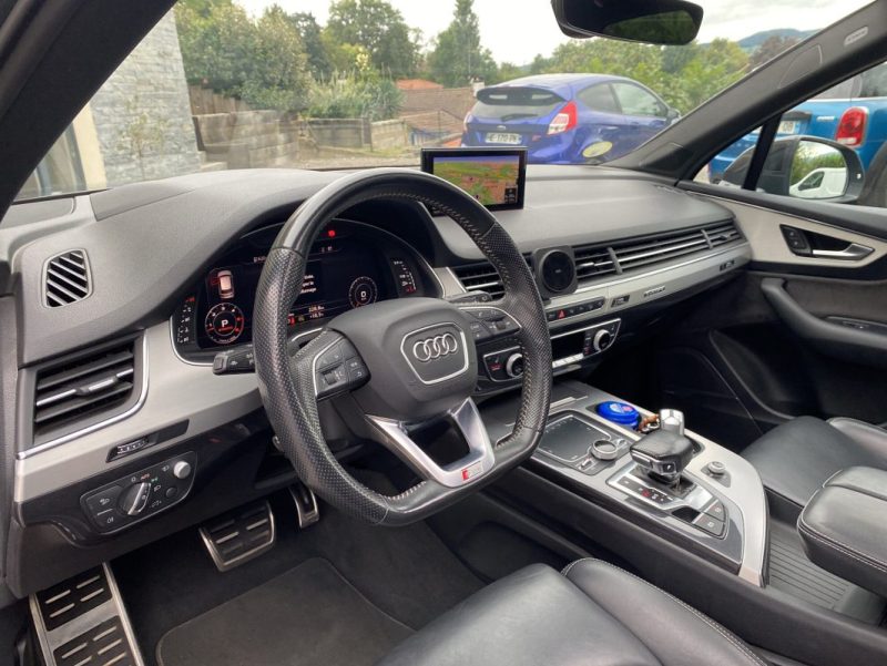 AUDI Q7 50 TDI S LINE V6 3.0 L TDI 286 ch Tiptronic Quattro 7 Places Full Options