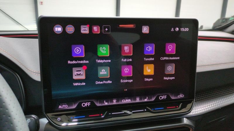 Cupra Formentor nouveau 1.5 etsi hybrid 150 ch dsg7 v + sieges chauffants