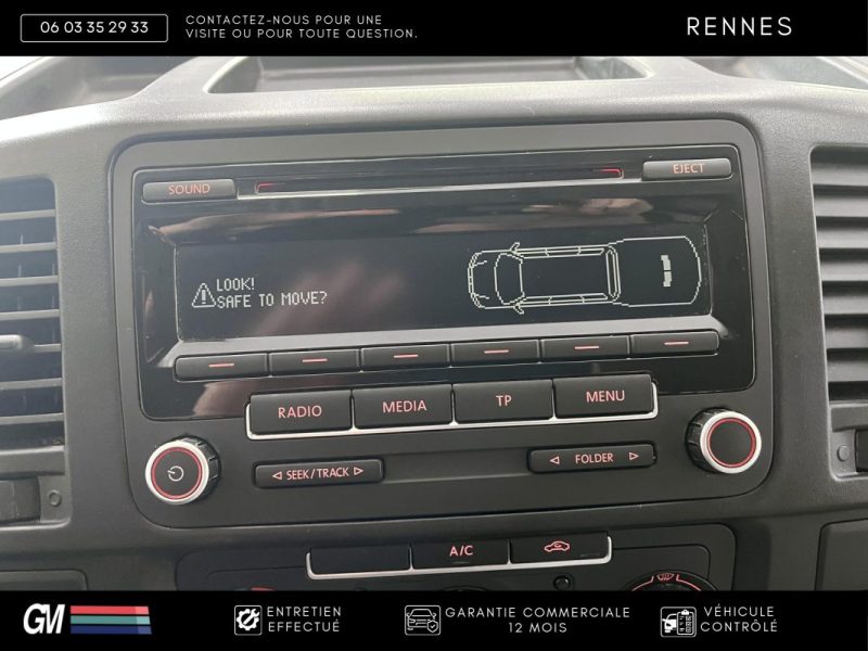 VOLKSWAGEN Transporter 2.0 TDI DSG 140ch / DSG 7 / RADAR DE RECUL / CAMÉRA DE RECUL / Garantie 12 