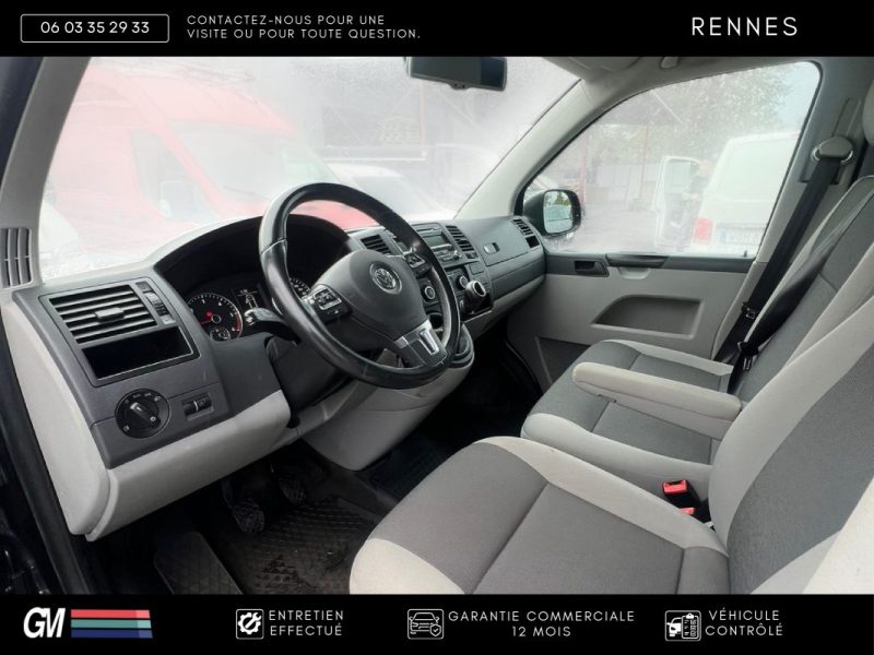Volkswagen Transporter 2.0 TDI 140ch / Aménagement pro / Clim / Radar / Attelage / Garantie 12 mois