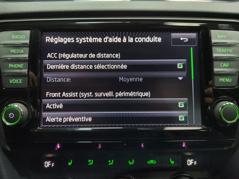 SKODA OCTAVIA 2016 Octavia COMBI 2.0 TSI 220 RS*ACC*CUIR*GPS*