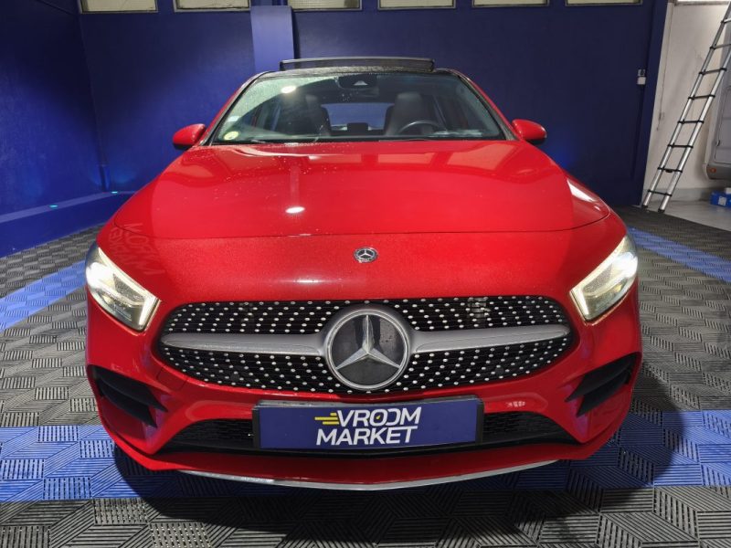 MERCEDES MERCEDES CLASSE A 180 116 Cv AMG LINE - PACK PREMIUM + - BOITE AUTOMATIQUE - TOIT OUVRANT - GPS - CAMERA - SIEGES CHAUFFANT  180 d 116ch Style Line 7G-DCT 2018