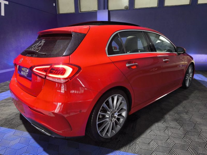 MERCEDES MERCEDES CLASSE A 180 116 Cv AMG LINE - PACK PREMIUM + - BOITE AUTOMATIQUE - TOIT OUVRANT - GPS - CAMERA - SIEGES CHAUFFANT  180 d 116ch Style Line 7G-DCT 2018