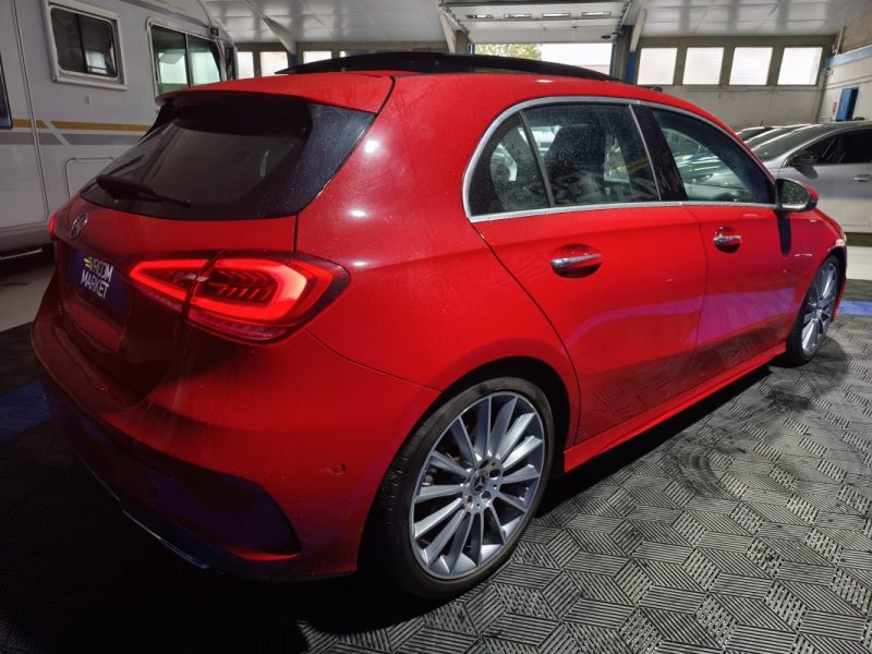 MERCEDES MERCEDES CLASSE A 180 116 Cv AMG LINE - PACK PREMIUM + - BOITE AUTOMATIQUE - TOIT OUVRANT - GPS - CAMERA - SIEGES CHAUFFANT  180 d 116ch Style Line 7G-DCT 2018
