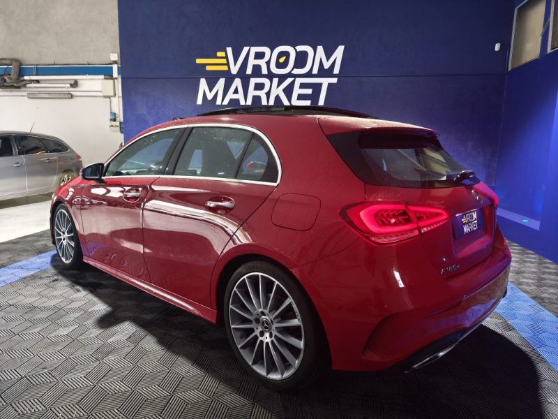 MERCEDES MERCEDES CLASSE A 180 116 Cv AMG LINE - PACK PREMIUM + - BOITE AUTOMATIQUE - TOIT OUVRANT - GPS - CAMERA - SIEGES CHAUFFANT  180 d 116ch Style Line 7G-DCT 2018