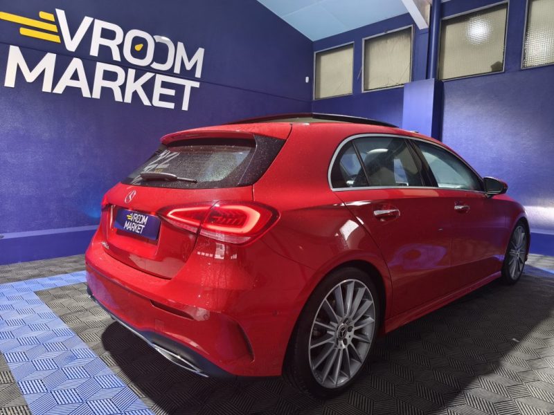 MERCEDES MERCEDES CLASSE A 180 116 Cv AMG LINE - PACK PREMIUM + - BOITE AUTOMATIQUE - TOIT OUVRANT - GPS - CAMERA - SIEGES CHAUFFANT  180 d 116ch Style Line 7G-DCT 2018