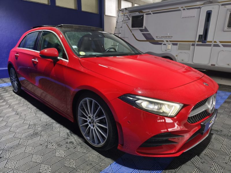 MERCEDES MERCEDES CLASSE A 180 116 Cv AMG LINE - PACK PREMIUM + - BOITE AUTOMATIQUE - TOIT OUVRANT - GPS - CAMERA - SIEGES CHAUFFANT  180 d 116ch Style Line 7G-DCT 2018