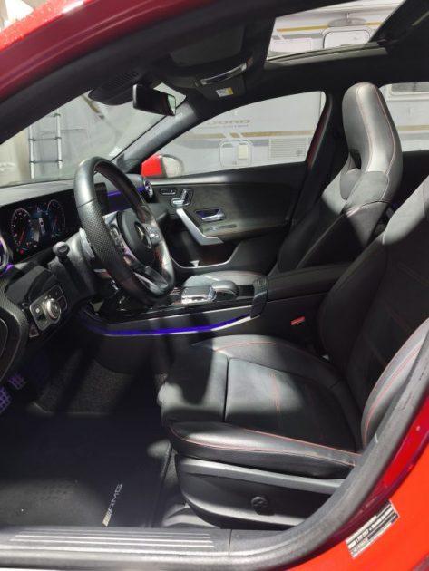 MERCEDES MERCEDES CLASSE A 180 116 Cv AMG LINE - PACK PREMIUM + - BOITE AUTOMATIQUE - TOIT OUVRANT - GPS - CAMERA - SIEGES CHAUFFANT  180 d 116ch Style Line 7G-DCT 2018