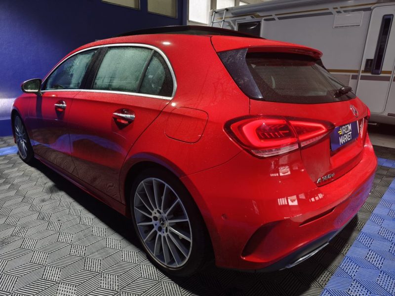 MERCEDES MERCEDES CLASSE A 180 116 Cv AMG LINE - PACK PREMIUM + - BOITE AUTOMATIQUE - TOIT OUVRANT - GPS - CAMERA - SIEGES CHAUFFANT  180 d 116ch Style Line 7G-DCT 2018