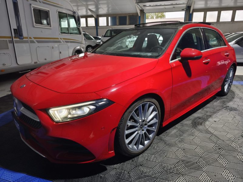 MERCEDES MERCEDES CLASSE A 180 116 Cv AMG LINE - PACK PREMIUM + - BOITE AUTOMATIQUE - TOIT OUVRANT - GPS - CAMERA - SIEGES CHAUFFANT  180 d 116ch Style Line 7G-DCT 2018
