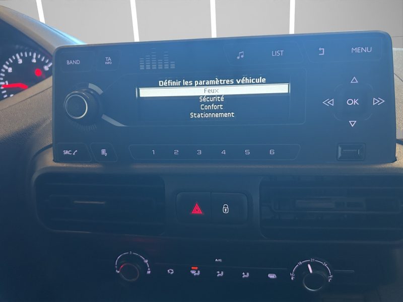 PEUGEOT PARTNER 1.5 BlueHDi 75 cv *TVA RECUPERABLE*.