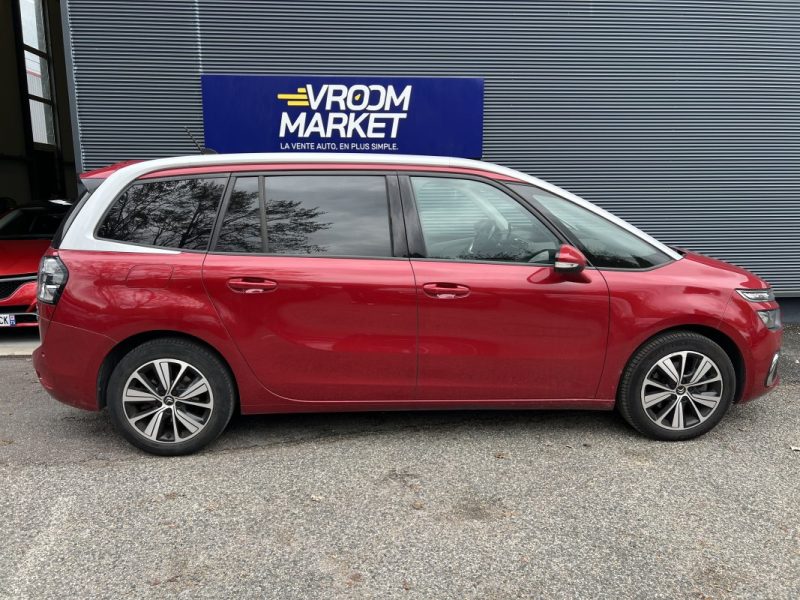 CITROËN C4 GRAND SPACETOURER BlueHDi 160ch SHINE EAT8 - 1ÈRE MAIN / ENTRETIEN COMPLET CITROËN 