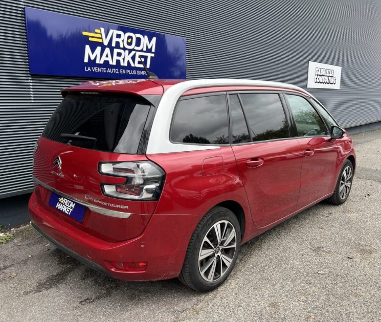 CITROËN C4 GRAND SPACETOURER BlueHDi 160ch SHINE EAT8 - 1ÈRE MAIN / ENTRETIEN COMPLET CITROËN 