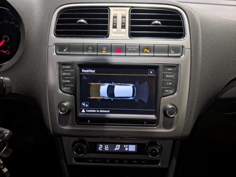 VOLKSWAGEN POLO 1.2 TSI 90ch Carat DISTRI OK - TO CARPLAY CAMERA 