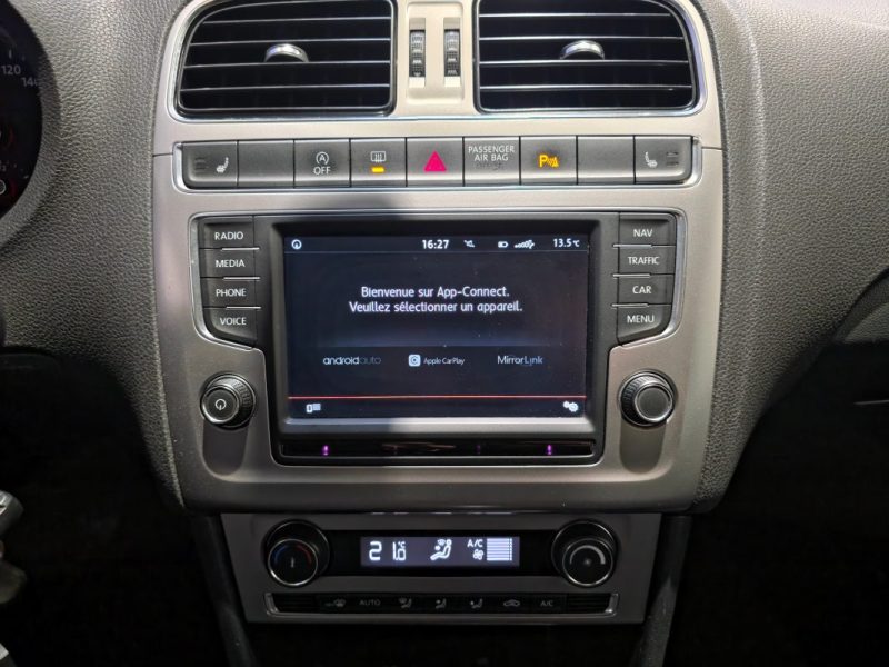 VOLKSWAGEN POLO 1.2 TSI 90ch Carat DISTRI OK - TO CARPLAY CAMERA 